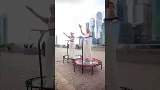 😍 Танцующие красавицы #проджампинг #projumping #девушкитанцуют