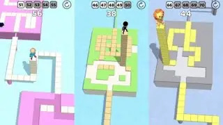 Tall man run vs juice run sandwich runner vs Stacky dash play all satisfying and relaxing game