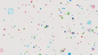 All social media background for free download video