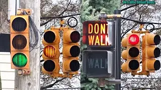 Incandescent Traffic Lights & Louvers | Garfield Rd & Klein Rd