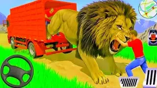 Animal Cargo Truck Driving Game 3D - Animal Transport Cargo Truck 2024 - Android Gameplay