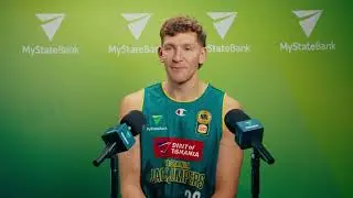 Christmas edition | MyState Bank Half Court Press with Tasmania JackJumpers