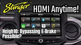 Stinger Heigh10: обходите ручной тормоз, чтобы смотреть HDMI в любое время!