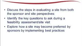 Ensuring Success Site Selection Trailer