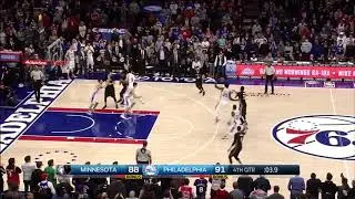 Ricky Rubio game tying 3 pointer