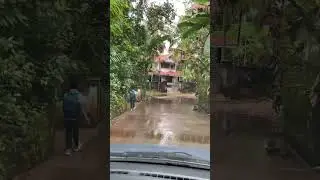 Kerala village Road Trip | Rainy day in Kerala village