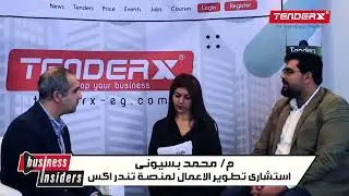 Meeting with Mr. Parker Deconic company Rep. in Egypt Projects Expo