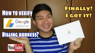 How to verify Google Adsense Billing Address | Finally I got my Google Adsense PIN| Tagalog Vlog