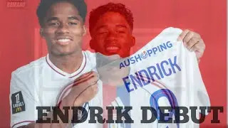 Endrick Lyon Vs Lille - First Match - First Goal - MOTM PERFORMANCE ✨🔥