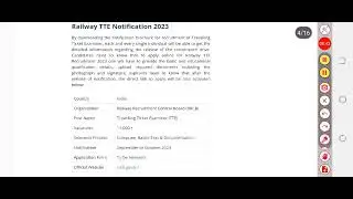 Railway TTE Recruitment 2023, Eligibility Criteria, Apply Online, rrcb.gov.in