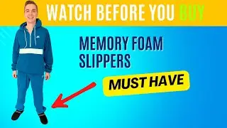 Memory Foam Slippers - REVIEW