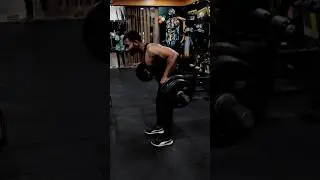 Mind me Aim chaale...#motivation#fitnessmotivation#gymworkout#gym#barbellrows#trendingsong#ytshorts