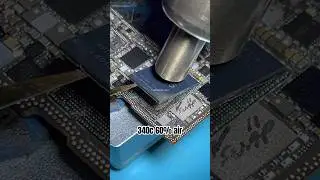 How To Remove iPhone 13 #A15 CPU - Safe Temperature For Our Setup #phonerepair #shorts