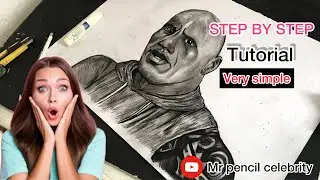 How to do realistic drawing (very easy process)
