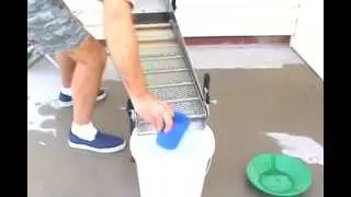 Sluice box test using 1 Troy ounce of gold Part 2