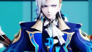(MMD - Genshin Impact)Talk Dirty Alhatham Zhongli Wriothesley Kaveh Neuvillette (update 2025)