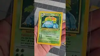 Square Cut Base Set Venusaur #Pokemon