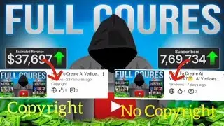  Copyright Vedio Se Kaise Hatahe ? 🧐 Full Course copyright hatane ka 🤑👈