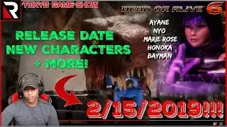DOA6: Gameplay + Release date, Ayane/Phase/Honoka/Bayman/Marie/Nyo!