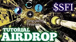 A FUS&Atilde;O DA SINGULARITY FINANCE! ENTENDA A TROCA DOS TOKENS $SFI - TUTORIAL DO AIRDROP COMPLETO #sdao
