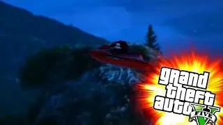 GTA V - INSANE STUNTS WITH JET SKI !