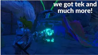 We Got Tek And Much More! Ark Official Server Life Ark Survival Ascended part 2