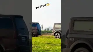Mahindra Thar 👑 VS Tata Safari ❤️ . Tug of War . 4&times;4 VS 4&times;2 😱. Power #offroad #thar #safari