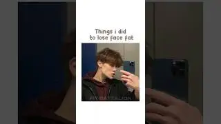 How to lose face fat #shorts #glowup