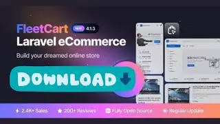 FleetCart Php script free download | FleetCart eCommerce CMS PHP Script Free Download #FleetCart