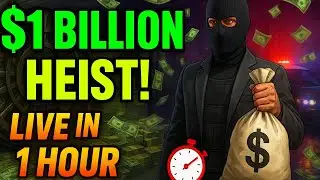 GTA5 Online LIVE | $1 Billion Heist Challenge in 1 Hour! 💸🚨