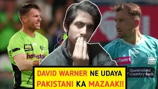 🤯David Warner Trolled Zaman Khan In BBL 2025-26💥