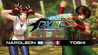 KOFXIII | 🇦🇷 NAPOLEON vs TOSHI 🇵🇪 | FT10 | THE KING OF FIGHTERS XIII | NAPOLEON FGC #KOFXIII #KOF13