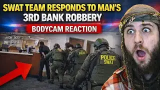 SWAT Team Responds to Man&rsquo;s 3rd Bank Robbery | Bodycam Reaction | Banks Reacts