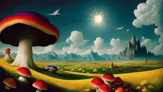 AI Shroomscape (excessively dramatic version!) #4