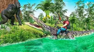 Lost Island Jungle Adventure Hunting Game - Android Gameplay