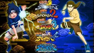 Саске против Неджи в КАЖДОЙ игре Ultimate Ninja Storm