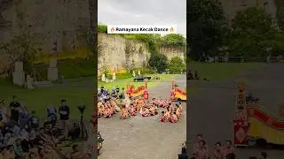 The Ramayana Kecak Dance in Bali, Indonesia ✈️ #bali #viralvideo #jaishreeram #ramayan #trending