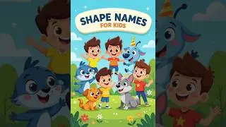 lets learn about shapes in English#educationalvideo #kindergarten #brainybuds #learning