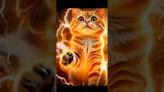 От милого рыжего кота до могущественного супергероя 🐱⚡