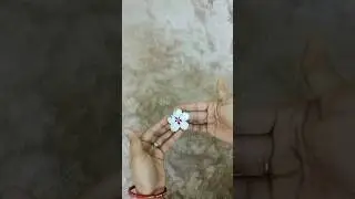 how to make flower waste foil paper #shorts #viral #crafting #decoration