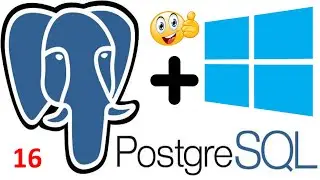 Как загрузить и установить PostgreSQL 16 + pgAdmin 4 + pgAgent || Windows 2024 PostgreSQL