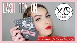 XO Beauty Lash Try On Haul | New Lash Styles 2020