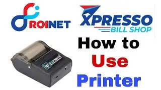 How to use Roinet expresso printer . Full process by Technical Sachin