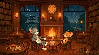 Relaxing Jazz with Tom and Jerry | Vintage Jazz for Sleep and Focus