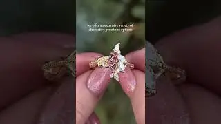 2026 engagement ring trend predictions part 9: unique and nontraditional gemstones 🖤💎