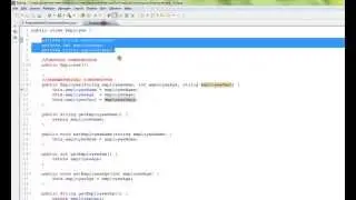 PARAMETERIZED CONSTRUCTOR IN JAVA   DEMO