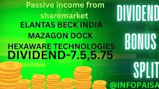 Elantas beck india,hexaware technologies,energy infrastructure trust,mazagaonDock#infopaisa#stckmrkt