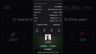 CAT WIFHAT ($CWIF) #dexscreener #memecoin #catwifhat #short