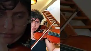 Testando as cordas Warchal Amber 🎻🪢🎙 #cordas #violino #teste