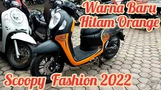 SCOOPY 2022 FASHION BLACK | BENAR BENAR BARU